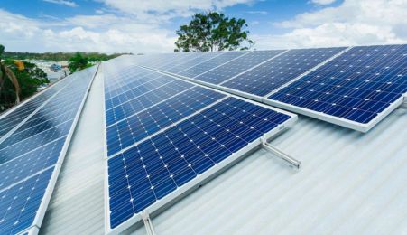 Commercial Solar Power Plant